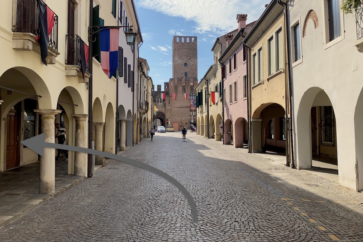 L'ingresso dello studio dottoressa Mariangela Balsamo, psicologo a Montagnana